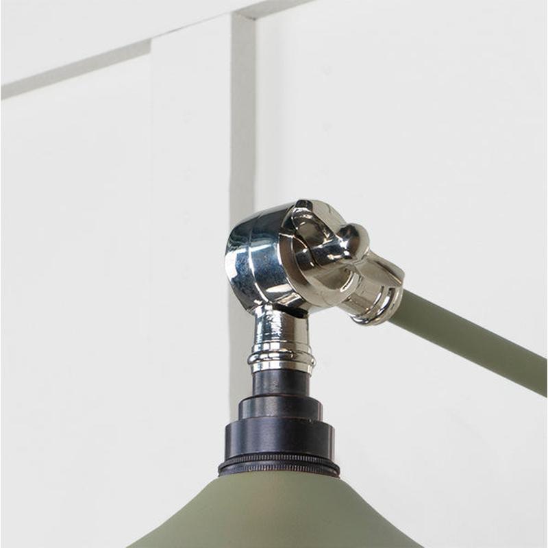 Smooth Nickel Flora Wall Light-From The Anvil-Nickel-nirohome