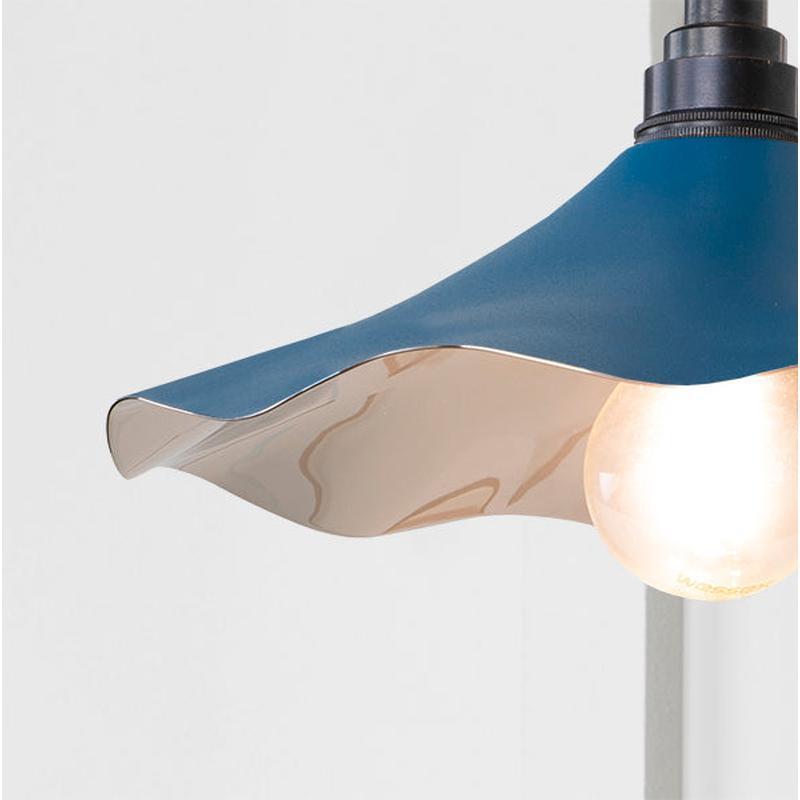 Smooth Nickel Flora Wall Light-From The Anvil-Nickel-nirohome