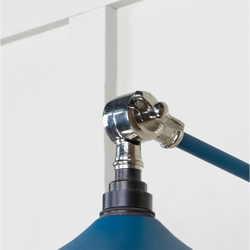 Smooth Nickel Flora Wall Light-From The Anvil-Nickel-nirohome