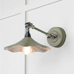Smooth Nickel Flora Wall Light-From The Anvil-Tump-nirohome