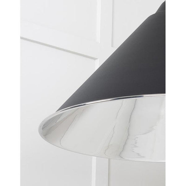 Smooth Nickel Hockley Pendant