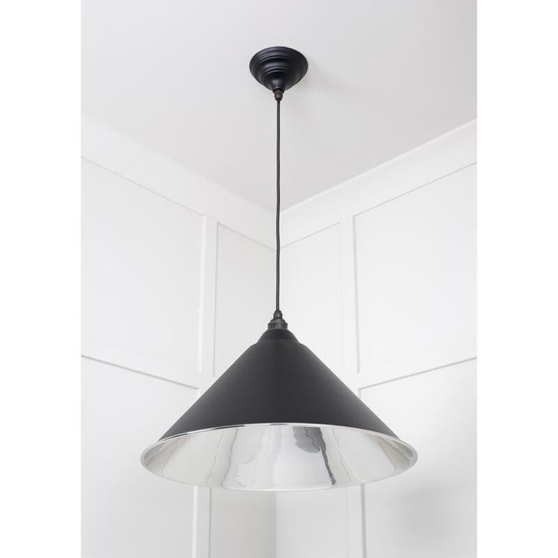 Smooth Nickel Hockley Pendant-From The Anvil-Nickel-nirohome