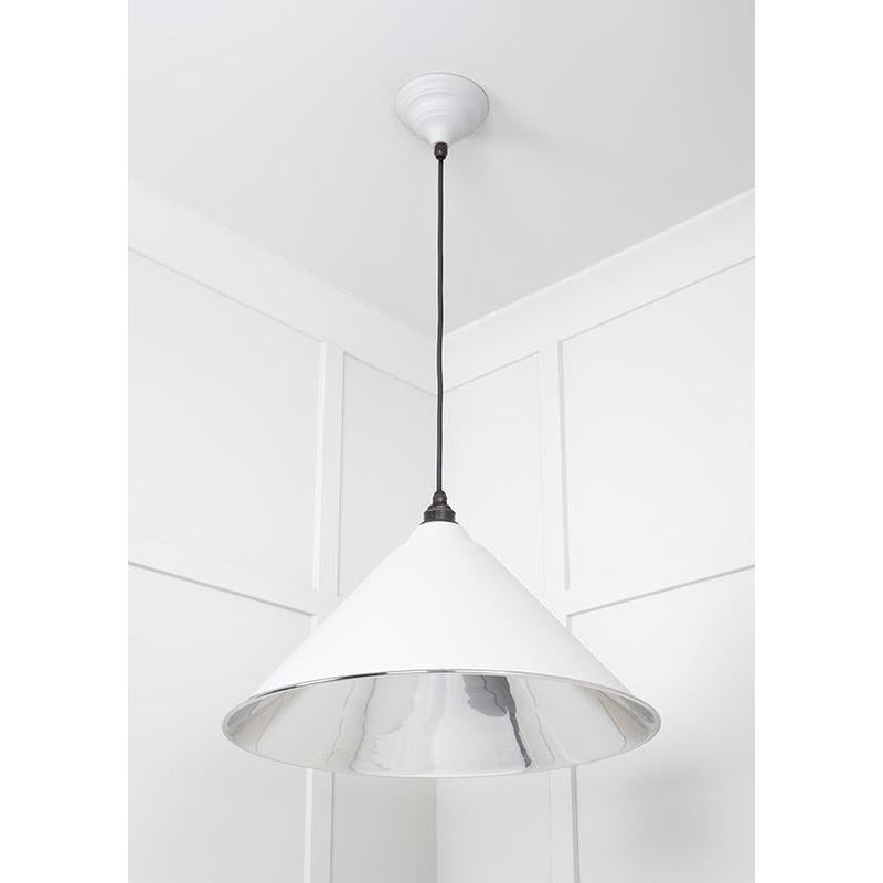 Smooth Nickel Hockley Pendant-From The Anvil-Nickel-nirohome