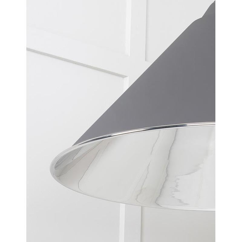 Smooth Nickel Hockley Pendant-From The Anvil-Nickel-nirohome