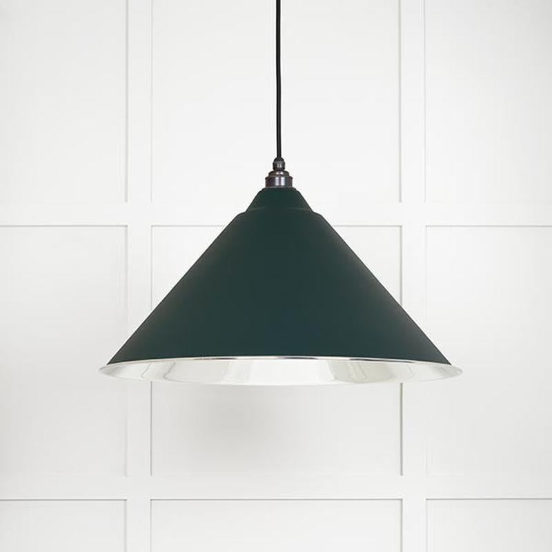 Smooth Nickel Hockley Pendant-From The Anvil-Nickel-nirohome