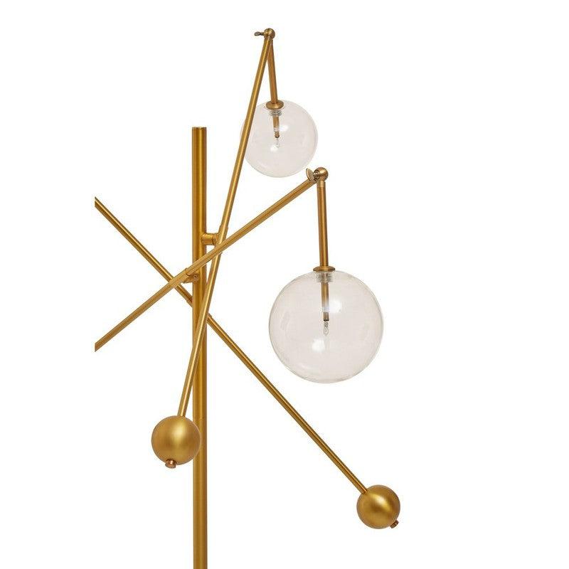 Stark 3 Bulb Abstract Floor Lamp-Niro Home-nirohome