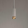 Stone Exhaust Pendant With Linear Knurl Detailing-Buster + Punch-Brass-nirohome