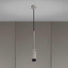 Stone Exhaust Pendant with Cross Knurl Detailing-Buster + Punch-Black-nirohome