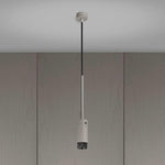 Stone Exhaust Pendant with Cross Knurl Detailing-Buster + Punch-Smoked Bronze-nirohome