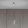 Stone Exhaust Pendant with Cross Knurl Detailing-Buster + Punch-Steel-nirohome