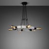 Stone Hero Multi Pendant Chandelier-Buster + Punch-Smoked Bronze-nirohome