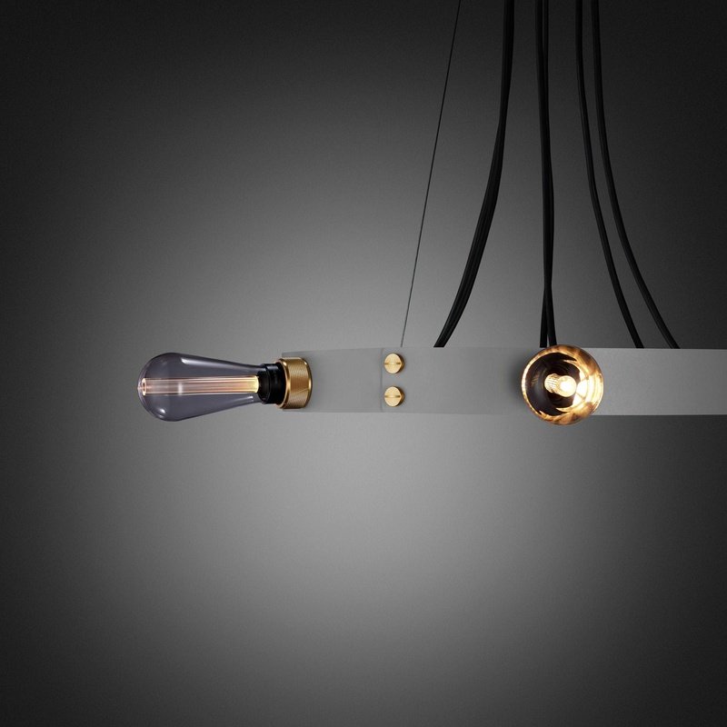 Stone Hero Multi Pendant Chandelier-Buster + Punch-Smoked Bronze-nirohome