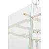 Sutton 4 Bulb Glass Boxed Chandelier-Wrenford & Co.-nirohome