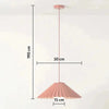The Pleat Pendant Ceiling Light-Houseof.-Burnt Orange-nirohome