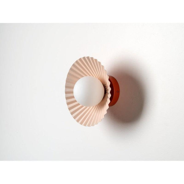 The Pleat Wall And Flush Ceiling Light