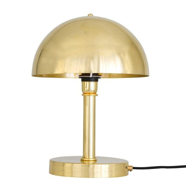 Turku Modern Brass Dome Table Lamp