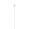 Valdez Hexagonal Ribbed Glass Chandelier-Wrenford & Co.-nirohome
