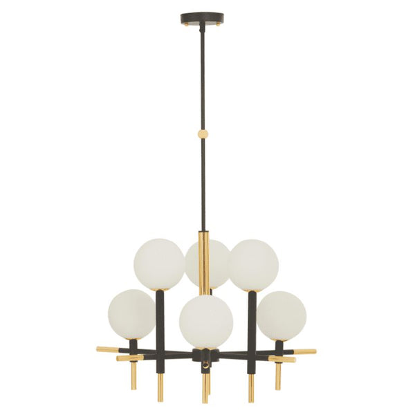 Vale 6 Bulb Geometric Chandelier