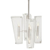 Vaughan 8 Bulb Glass Lantern Style Chandelier-Niro Home-Brass-nirohome