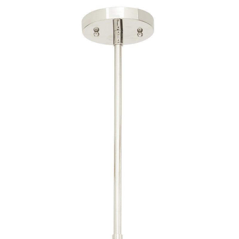 Vaughan 8 Bulb Glass Lantern Style Chandelier-Wrenford & Co.-Brass-nirohome