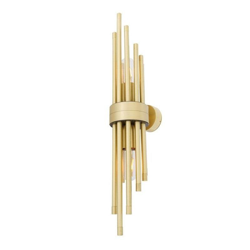 Victoria Mini Brass Sleeve Wall Light-Mullan Lighting-nirohome