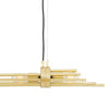 Victoria Modern Brass Chandelier, Four Light-Mullan Lighting-100cm-nirohome