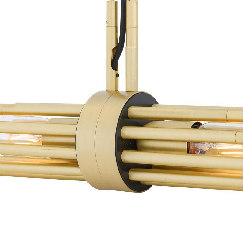 Victoria Modern Brass Sleeve Pendant Light-Mullan Lighting-100cm-nirohome