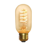 Vintage Edison Tube Old Filament Dimmable LED Bulb - E27 T45-Industville-5W Spiral Amber-nirohome