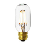 Vintage Edison Tube Old Filament Dimmable LED Bulb - E27 T45-Industville-7W Clear-nirohome