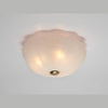 White Flower Flush Ceiling Light-Houseof.-nirohome