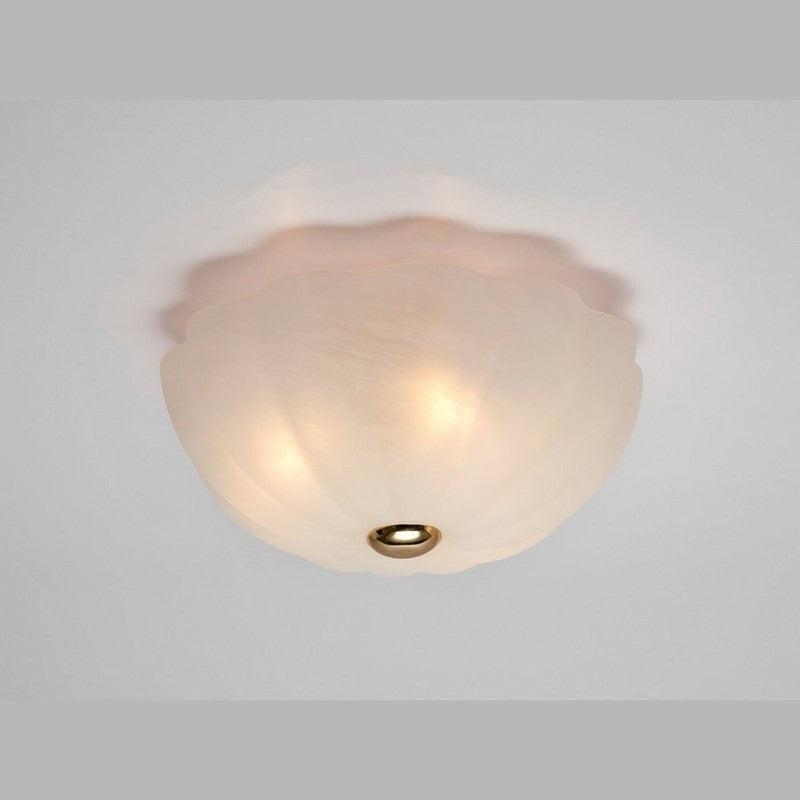 White Flower Flush Ceiling Light-Houseof.-nirohome