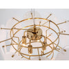 White Glass Disk Chandelier Ceiling Light-Houseof.-nirohome