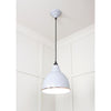 White Gloss Brindley Pendant-From The Anvil-Copper-nirohome