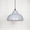 White Gloss Harborne Pendant-From The Anvil-Birch-nirohome