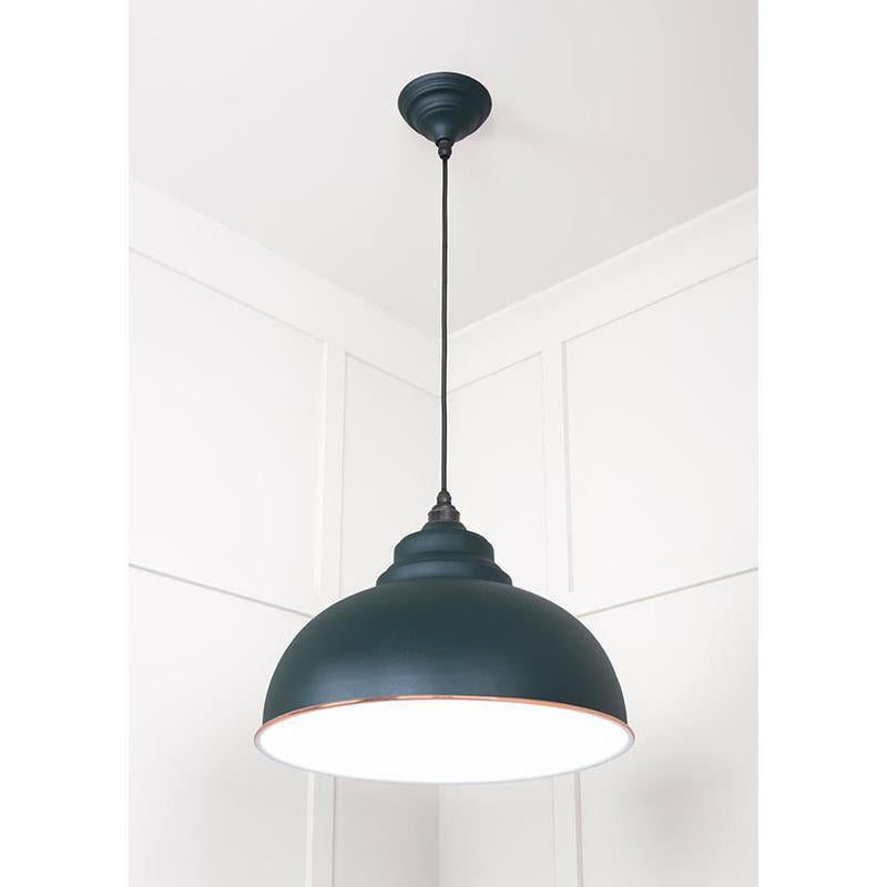 White Gloss Harborne Pendant-From The Anvil-Copper-nirohome