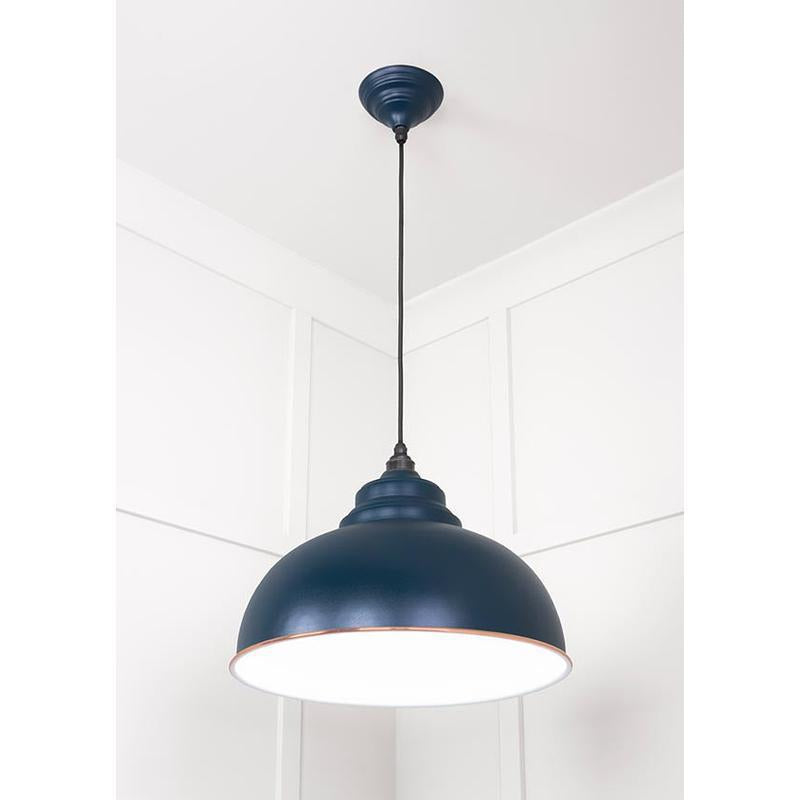 White Gloss Harborne Pendant-From The Anvil-Copper-nirohome