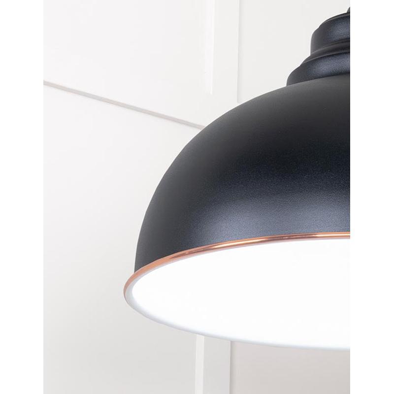 White Gloss Harborne Pendant-From The Anvil-Copper-nirohome