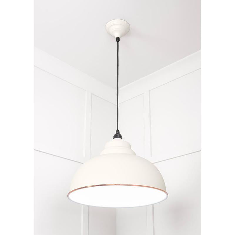 White Gloss Harborne Pendant-From The Anvil-Copper-nirohome