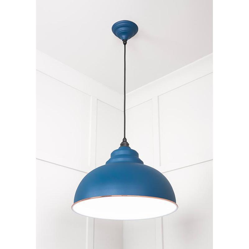 White Gloss Harborne Pendant-From The Anvil-Copper-nirohome