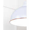 White Gloss Harborne Pendant-From The Anvil-Copper-nirohome