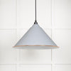 White Gloss Hockley Pendant-From The Anvil-Birch-nirohome
