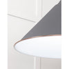 White Gloss Hockley Pendant-From The Anvil-Copper-nirohome