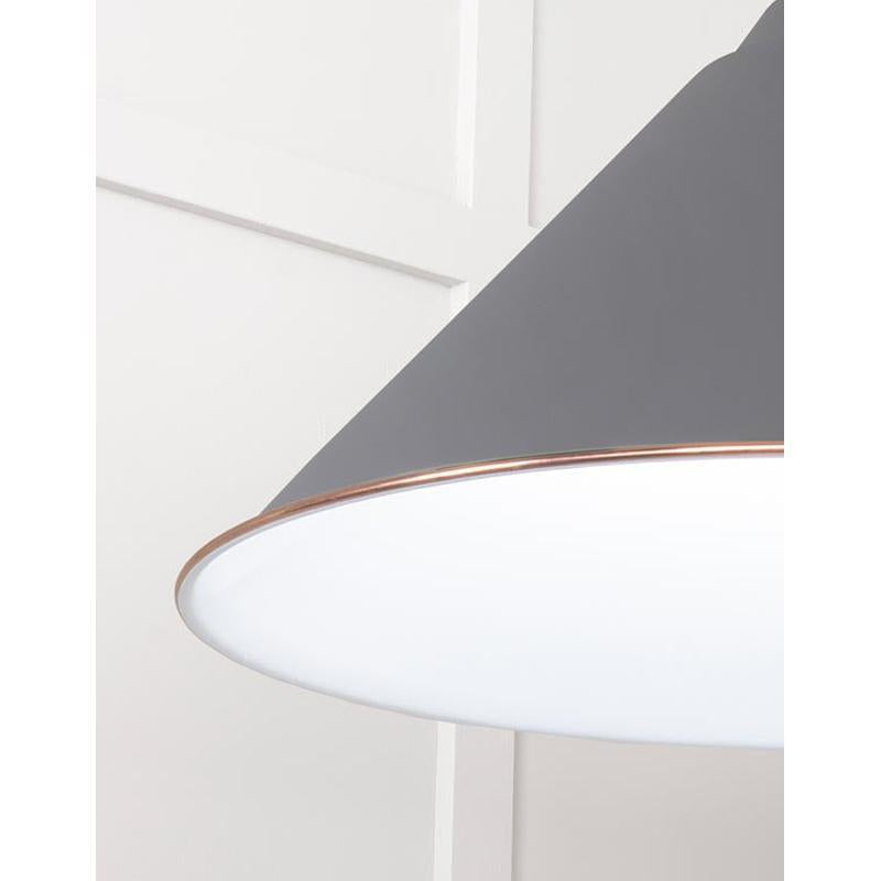White Gloss Hockley Pendant-From The Anvil-Copper-nirohome