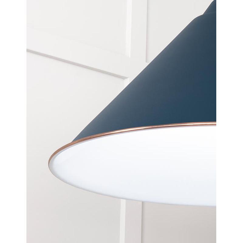 White Gloss Hockley Pendant-From The Anvil-Copper-nirohome