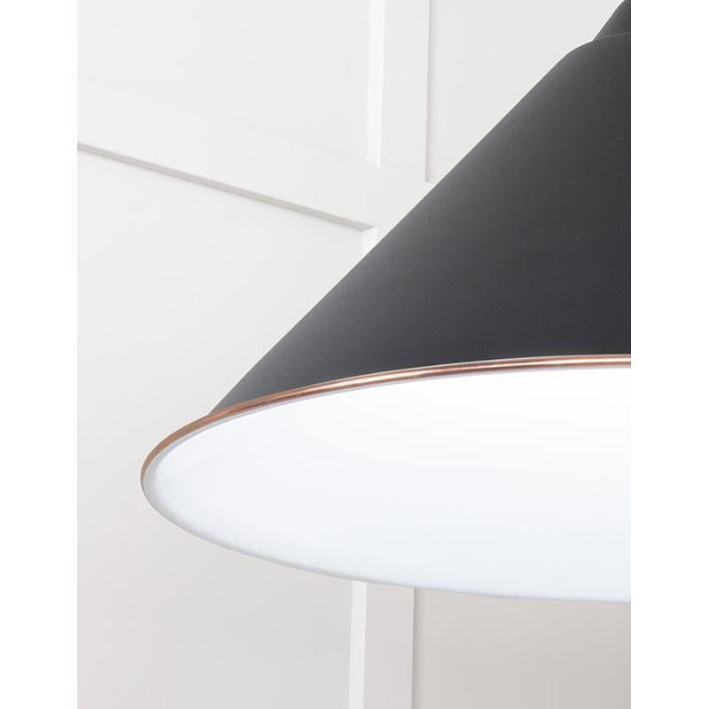 White Gloss Hockley Pendant-From The Anvil-Copper-nirohome