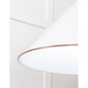 White Gloss Hockley Pendant-From The Anvil-Copper-nirohome