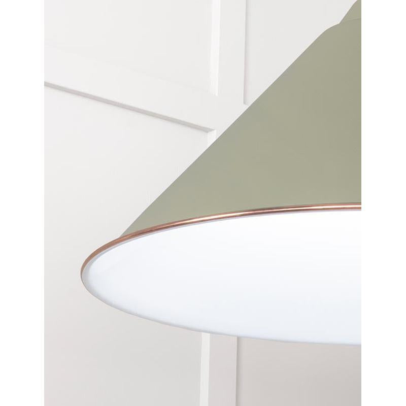 White Gloss Hockley Pendant-From The Anvil-Copper-nirohome