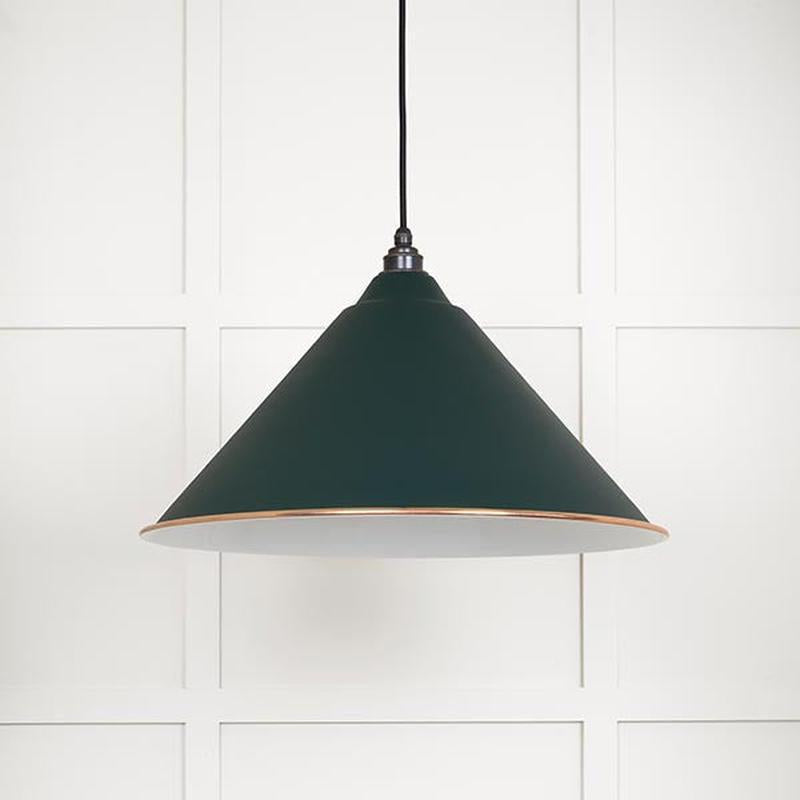 White Gloss Hockley Pendant-From The Anvil-Dingle-nirohome