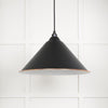 White Gloss Hockley Pendant-From The Anvil-Elan Black-nirohome