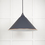 White Gloss Hockley Pendant-From The Anvil-Slate-nirohome
